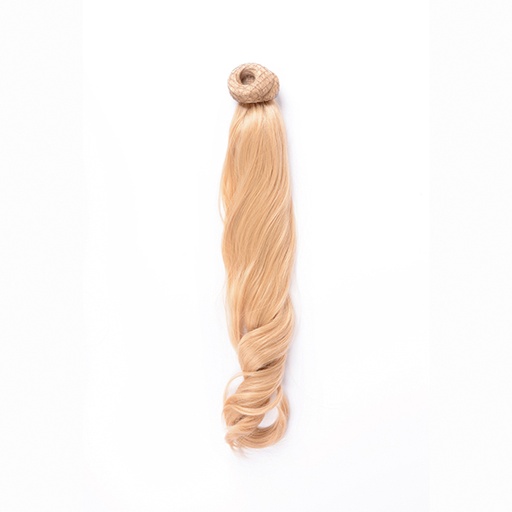 [BFEXT40262 8487] COLETA RIZADA 50CM MOD 86 RUBIO PLATINO DORADO - BIFULL