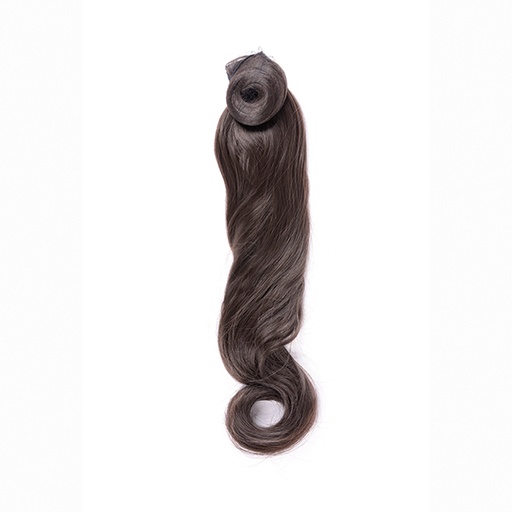 [BFEXT40256 8481] COLETA RIZADA 50CM MOD 4 CASTAÑO - BIFULL