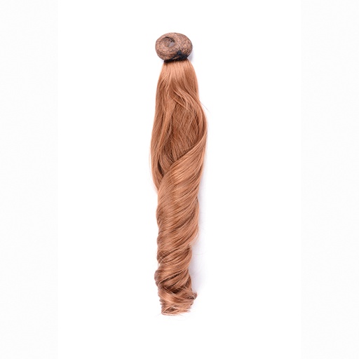[BFEXT40255 8480] COLETA RIZADA 50CM MOD 27S RUBIO CLARO DORADO - BIFULL