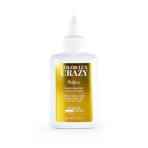 [DLPEL42903  20106] COLOR LUX CRAZY YELLOW 150ML - DESIGN LOOK