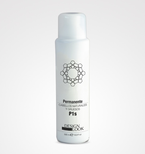 [DLPEL42811  19508] PERMANENTE P1S CABELLOS NATURALES Y GRUESOS 500ML - DESIGN LOOK