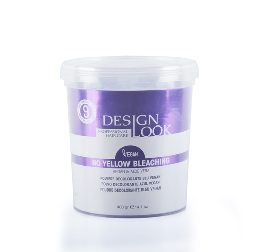 [DLPEL01592  27868] POLVO DECOLORANTE NO YELLOW 9 TONOS 400GR - DESIGN LOOK