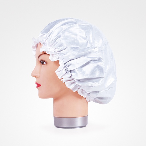 [BFUTI44630 34123] GORRO DE SATÉN ANTI FRIZZ BLANCO SLEEPING THIN CAP - BIFULL
