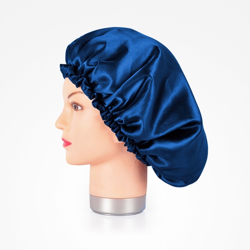 [BFUTI44556 32703] GORRO DE SATÉN AZUL ANTI FRIZZ - BIFULL