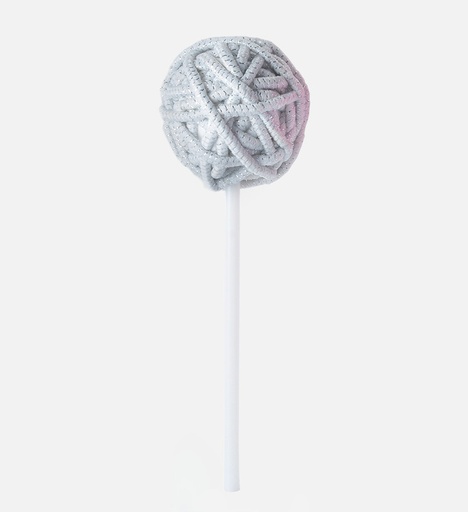 [BFUTI44184 28383] PIRULETA LOLLIPOP ROUND COLOR GRAY SILVER - BIFULL