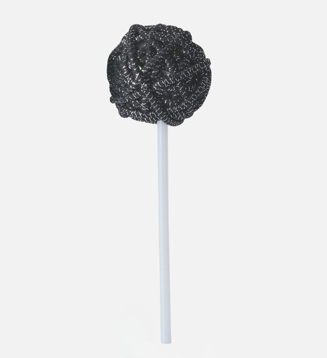 [BFUTI44183 28381] PIRULETA LOLLIPOP ROUND COLOR BLACK SILVER - BIFULL