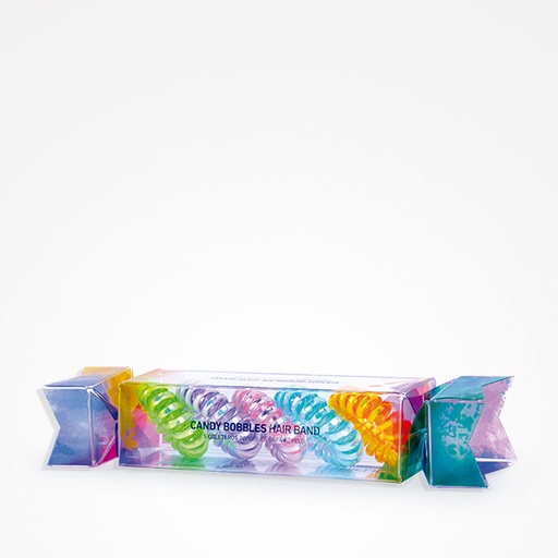 [BFUTI43660 26663] PACK 5UD CANDY BOBBLES HAIR BAND - BIFULL