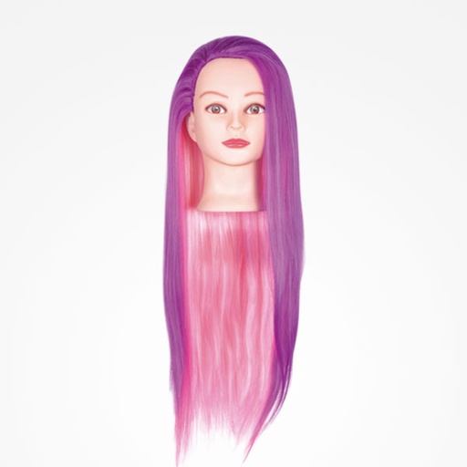 [BFUTI43463 24368] CABEZA MANIQUÍ MUJER FANTASIA COLORFUL PURPLE - BIFULL