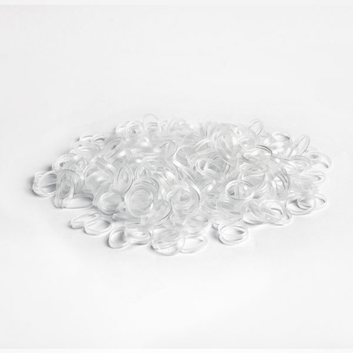 [BFUTI43155 22384] PACK 300UD GOMAS ELÁSTICAS TRANSPARENTES 15MM - BIFULL
