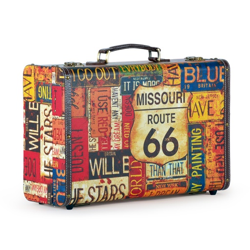 [BFUTI43074 22210] MALETIN DE PELUQUERIA ROUTE 66 - BIFULL