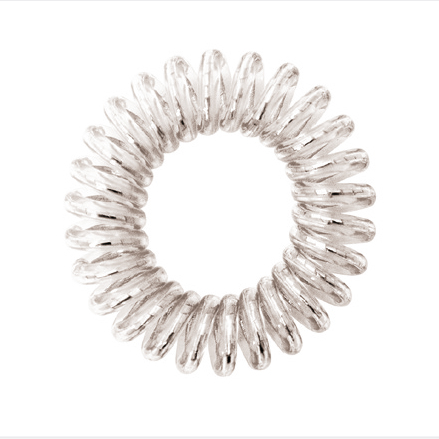[BFUTI42989 21721] PACK 3UD BOBBLES HAIR BAND DOBLE COLOR PLATA 2 COLORES - BIFULL