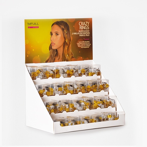 [BFUTI42749 18531] EXPOSITOR 24UD CRAZY RINGS SILVER & GOLD - BIFULL