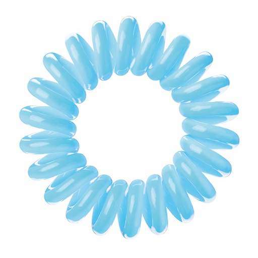 [BFUTI42654 17405] PACK 3UD BOBBLES HAIR BAND DOBLE COLOR AZUL - BIFULL