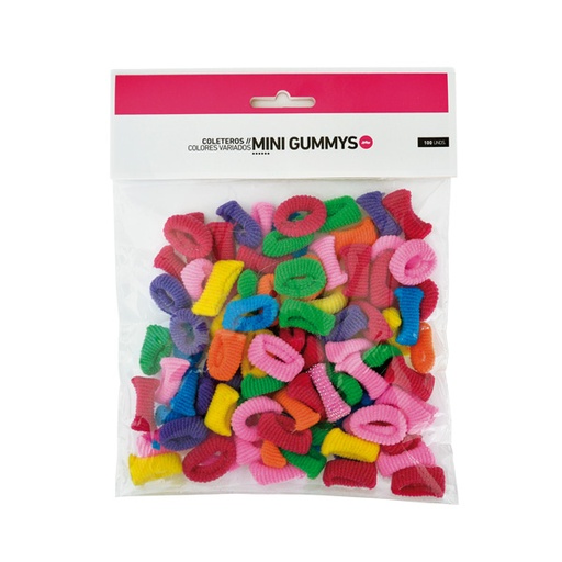[BFUTI42640 17527] PACK 100UD MINI COLETEROS COLORES VARIADOS - BIFULL