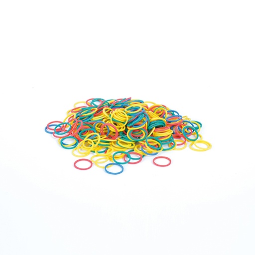 [BFUTI42309 15751] PACK 300UD GOMAS ELASTICAS COLORES 15MM - BIFULL
