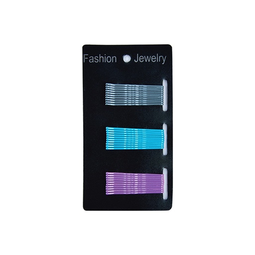 [BFUTI42153 15133] CARTÓN 30UD CLIPS 3 COLORES METALIZADOS 48MM - BIFULL