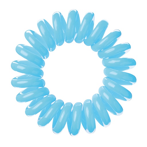 [BFUTI40974 14284] PACK 3UD BOBBLES HAIR BAND CELESTE - BIFULL