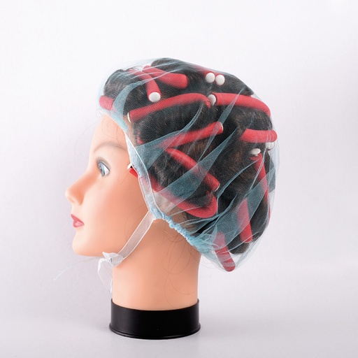 [BFUTI40805 12162] GORRO REDECILLA DE NOCHE CON CINTA ROSA - BIFULL