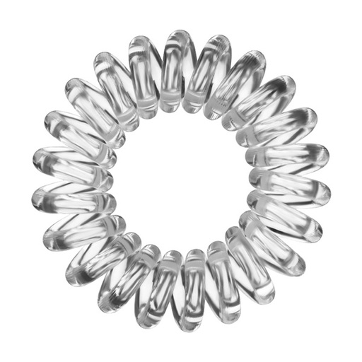 [BFUTI40672 11695] PACK 3UD BOBBLES HAIR BAND TRANSPARENTE - BIFULL