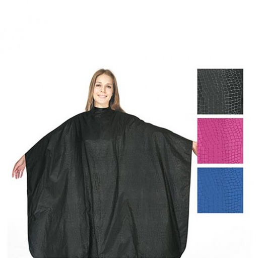 [BFTEX40708 13336] CAPA DE CORTE AZUL DECORADA CON MOTIVO REPTIL - BIFULL