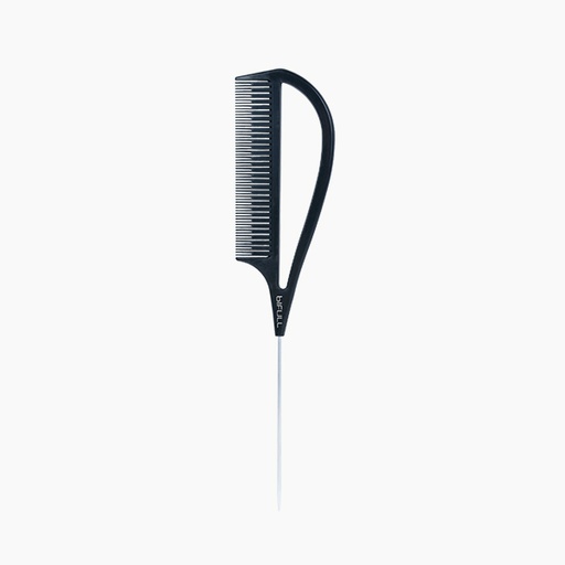 [BFPEI44751 34486] PEINE SEPARADOR DE MECHAS CON MANGO Y PÚA DE METAL NEGRO GRIP COMB - BIFULL