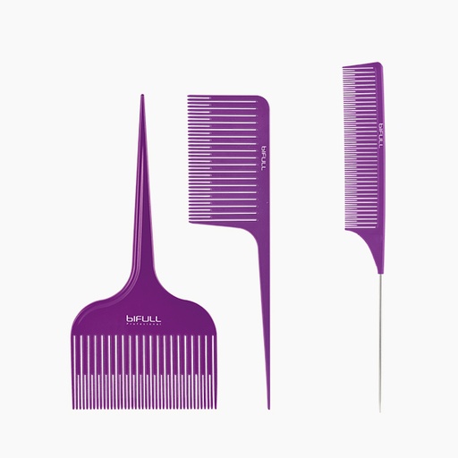 [BFPEI44557 32529] KIT PEINE MECHAS BABYLIGHT VIOLETA (PACK 3 UNIDS) - BIFULL
