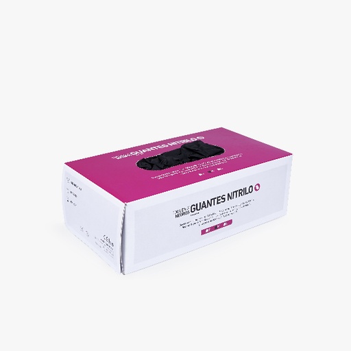 [BFDES45005 35773] GUANTE NITRILO NEGRO CALIDAD AQL 1.5 TALLA L - BIFULL