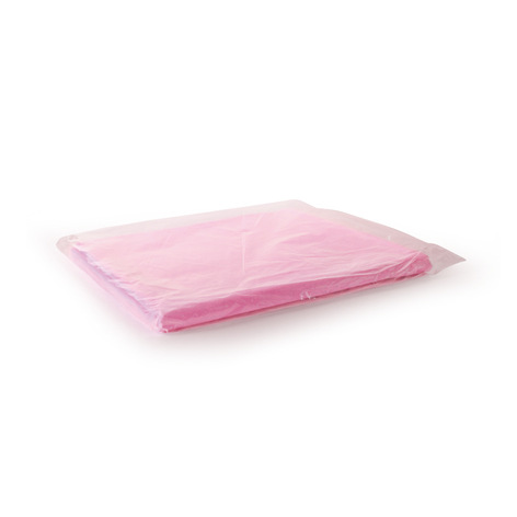 [BFDES40627 9439] PACK 50UD CAPA POLIETILENO ROSA 100X110CM - BIFULL