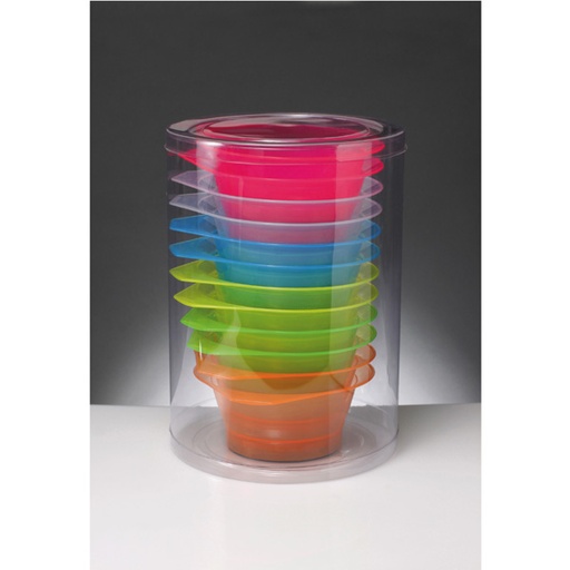[BFCOL40841 12140] BOTE BOWLS DE TINTE COLORES 250ML 12UD - BIFULL