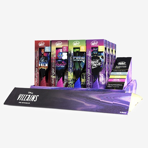 [BFCEP58681] EXPOSITOR CEPILLOS DISNEY VILLAINS PRO DETANGLER 16UNDS - WET BRUSH