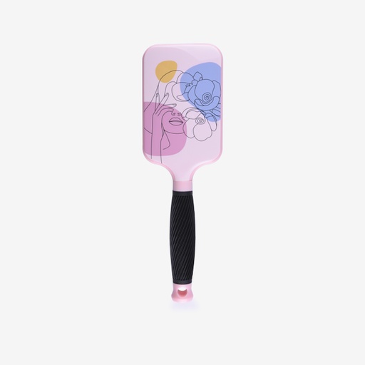 [BFCEP45101 36598] CEPILLO RAQUETA ROSA PASTEL SILHOUETTE - BIFULL