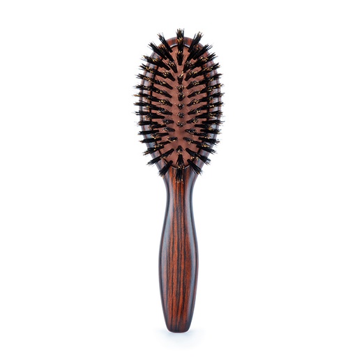 [BFCEP42939 21116] CEPILLO MADERA DE EBANO OVALADO CERDAS 100% JABALI EBONY SMALL - BIFULL