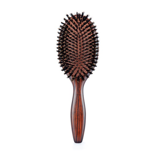 [BFCEP42937 21183] CEPILLO MADERA DE EBANO OVALADO CERDAS 100% JABALI EBONY LARGE - BIFULL