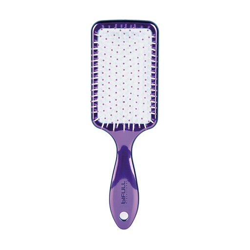 [BFCEP42529 16783] CEPILLO RAQUETA METALIZADO 22CM RACKET CHROME LILA - BIFULL