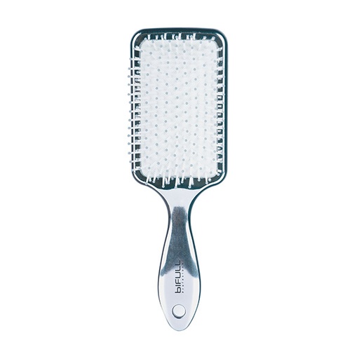 [BFCEP42528 16782] CEPILLO RAQUETA METALIZADO 22CM RACKET CHROME PLATA - BIFULL