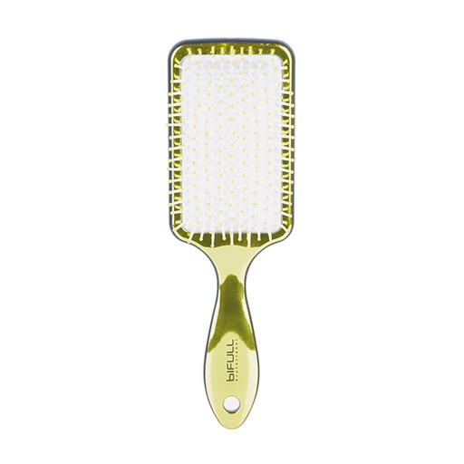 [BFCEP42527 16781] CEPILLO RAQUETA METALIZADO 22CM RACKET CHROME DORADO - BIFULL