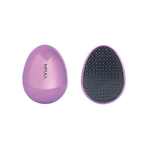 [BFCEP42220 15656] CEPILLO DESENREDANTE MINI CROMADO DETANGLER HAIR EGG ROSA - BIFULL