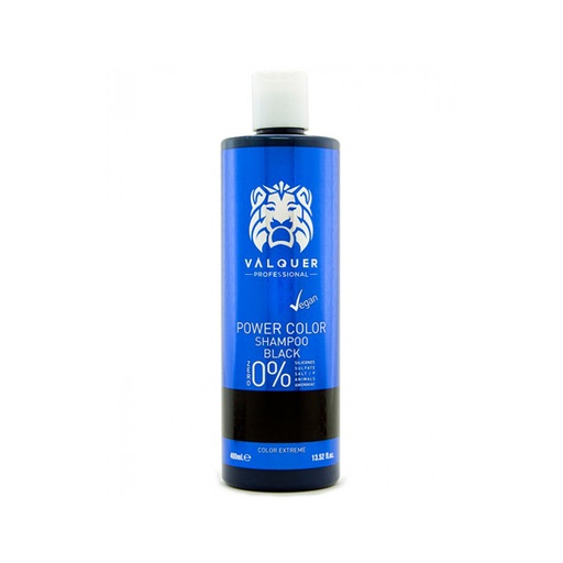 [34416  37347] CHAMPU POWER COLOR NEGRO 400ML - VALQUER