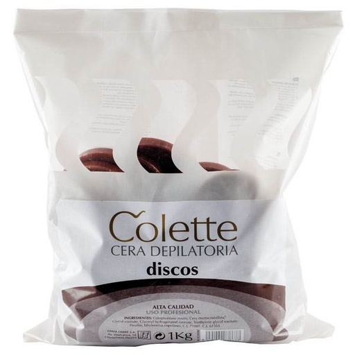 [XC3003867] CERA COLETTE EN DISCOS CHOCOLATE 1 kg. - FAMA